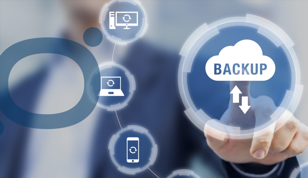 online backup dashboard for small businesses